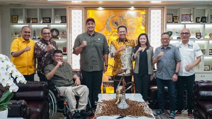 Ketua MPR RI Bambang Soesatyo & Menpora