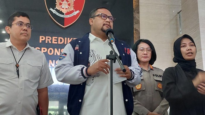 Konferensi pers di Mabes Polri (Rumondang-detikcom)