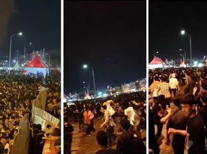 Konser SID di Palembang Dibubarkan, Polisi Temukan Sajam hingga Ganja