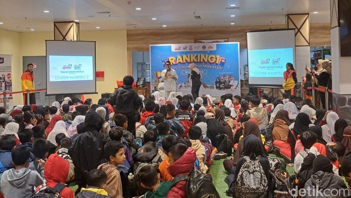 Lomba Rangking 1 Trans Snow World Makassar