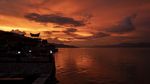 Menikmati Indahnya Matahari Terbenam di Danau Toba