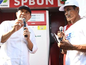Teten Resmikan SPBU Nelayan di Pekalongan, Harga Solarnya Rp 6.800/Liter