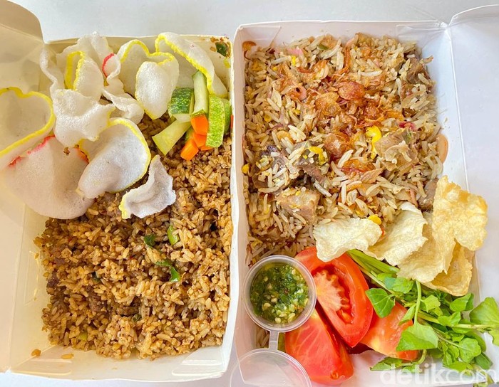Nasi Goreng Kambing Rp 34 Ribu vs Rp 186 Ribu, Mana yang Lebih Mantul?