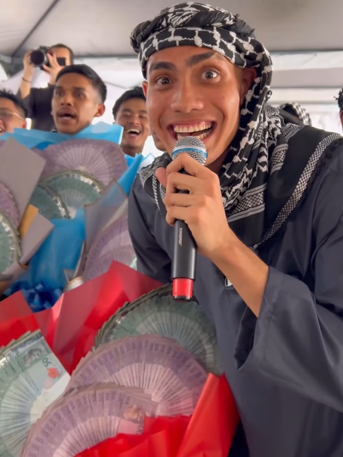 Pengantin Dapat Angpau Rp 32 Juta.