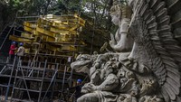 Sebanyak 80 bilah dari total kebutuhan 4.687 bilah logam kuningan segmen tujuh dan delapan dikirim perdana ke Sepaku, Penajam Paser Utara, Kalimantan Timur untuk selubung bangunan garuda istana kepresidenan IKN.  