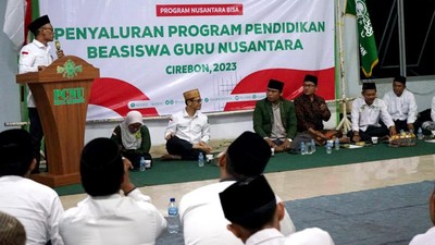 Penyaluran Program Beasiswa Guru Nusantara