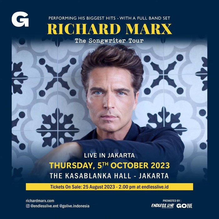 Poster Konser Richard Marx