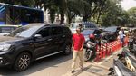 Potret Kemacetan di Jalan Kwitang Imbas Diskon Toko Gunung Agung