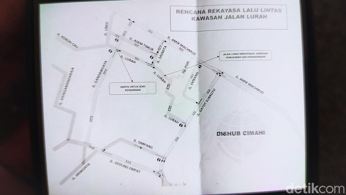 Rencana Rekayasa Arus Lalu lintas Jalan Gatot Soebroto-Gandawijaya Cimahi