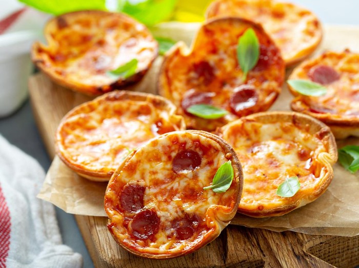 Resep Mini Pepperoni Pizza