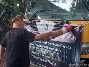 Nyoman Mulai Kirim Bilah Selubung Garuda Kantor Presiden ke IKN Nusantara