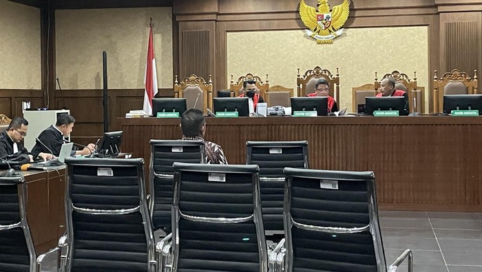 Sidang Lukas Enembe (Silvia-detikcom)
