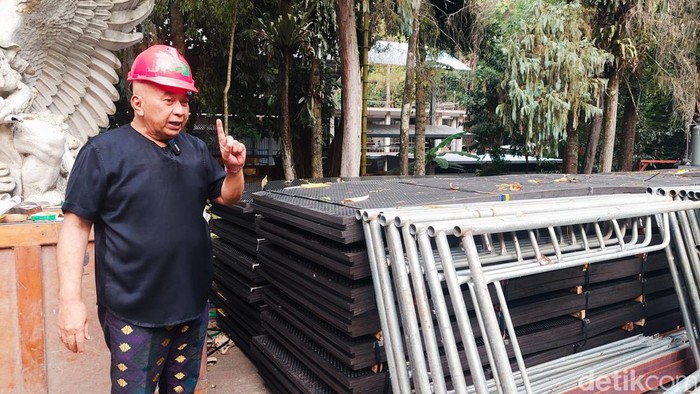 Tempat produksi bilah selubung Garuda Kantor Presiden IKN Nusantara di Bandung
