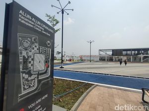 Resmikan Alun-alun Ciranjang, Ridwan Kamil: Saya Sekalian Pamit