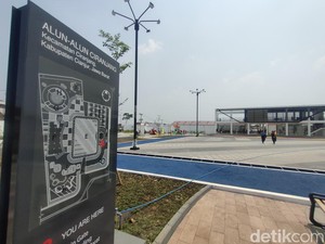 Resmikan Alun-alun Ciranjang, Ridwan Kamil: Saya Sekalian Pamit