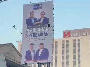 Demokrat Surabaya Copot Baliho Anies-AHY Sejak 2 Hari Lalu