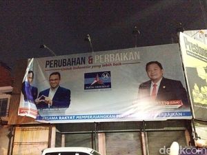 Kader Demokrat Semarang Copot Baliho-Poster Bergambar Anies Baswedan