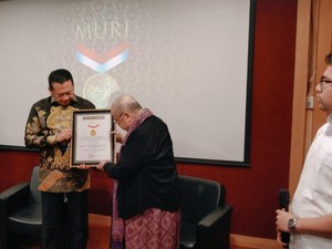Ketua MPR Apresiasi Konsistensi Budayawan Jaya Suprana Majukan MURI
