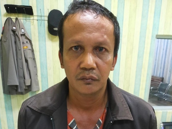 Tampang begal sadis yang rampas motor dan hantam batu bata kepala IRT di Palembang hingga Pecah, jadi tersangka.