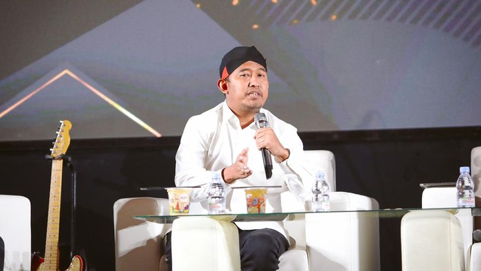 Bupati Sumenep, Madura, Jawa Timur, Achmad Fauzi Wongsojudo atau Cak Fauzi.