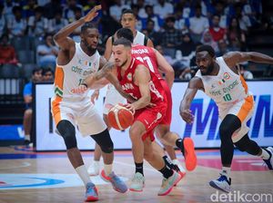 FIBA World Cup Babak Klasifikasi Grup P: Lebanon Kalahkan Pantai Gading