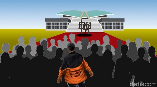 Ilustrasi Koruptor Caleg DPR