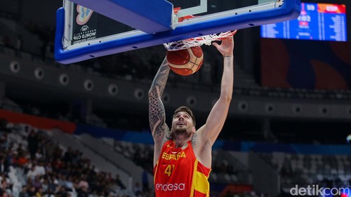 Kalahkan Iran, Spanyol Kokoh di Puncak Grup G FIBA World Cup 2023