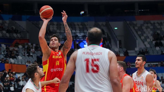 Kalahkan Iran, Spanyol Kokoh di Puncak Grup G FIBA World Cup 2023