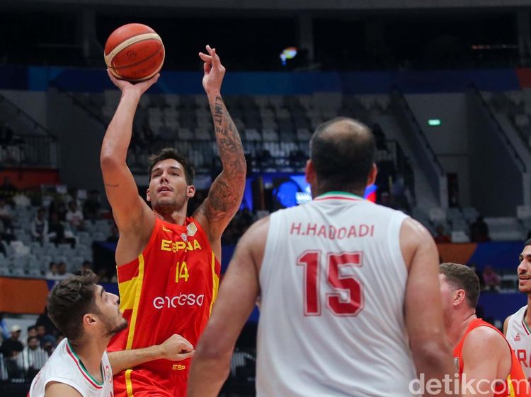 Kalahkan Iran, Spanyol Kokoh di Puncak Grup G FIBA World Cup 2023