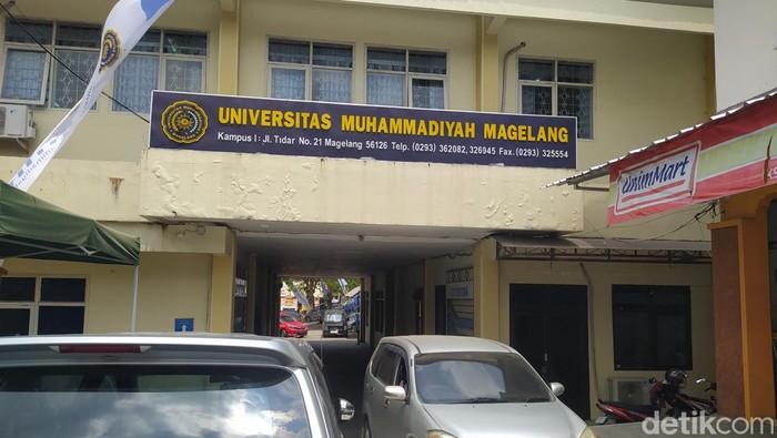 Kampus 1 Universitas Muhammadiyah Magelang (Unimma) di Jalan Tidar, Kota Magelang, Kamis (31/8/2023).