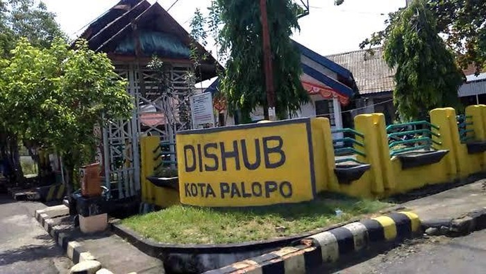 Kantort Dinas Perhubungan (Dishub) Kota Palopo, Sulawesi Selatan (Sulsel).