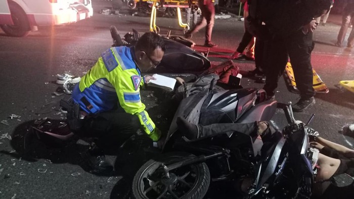 Kecelakaan di Jalan A Yani Kota Bandung