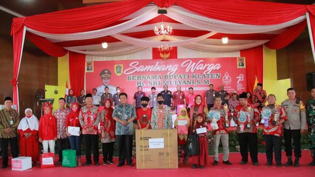 Kegiatan sambang warga yang digelar Pemkab Klaten.