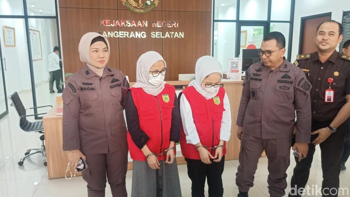Kejari Tangsel Terima Pelimpahan si Kembar Rihana-Rihani