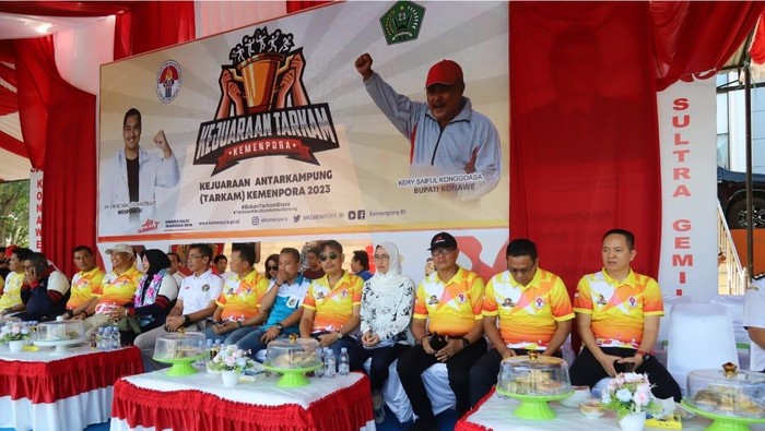 Kemenpora Gelar Tarkam 2023 di Konowa