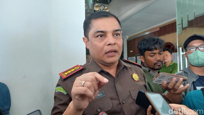 Kepala Kejari Solo, DB Susanto, saat ditemui awak media di Kejari Solo, Kamis (30/8/2023).