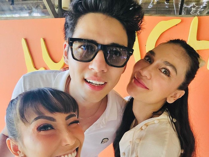 Luna Maya dengan Maxime Bouttier.