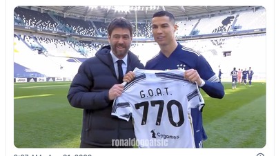 Meme Messi Diledek Nge-Ghosting, Fans Bawa-bawa Ronaldo