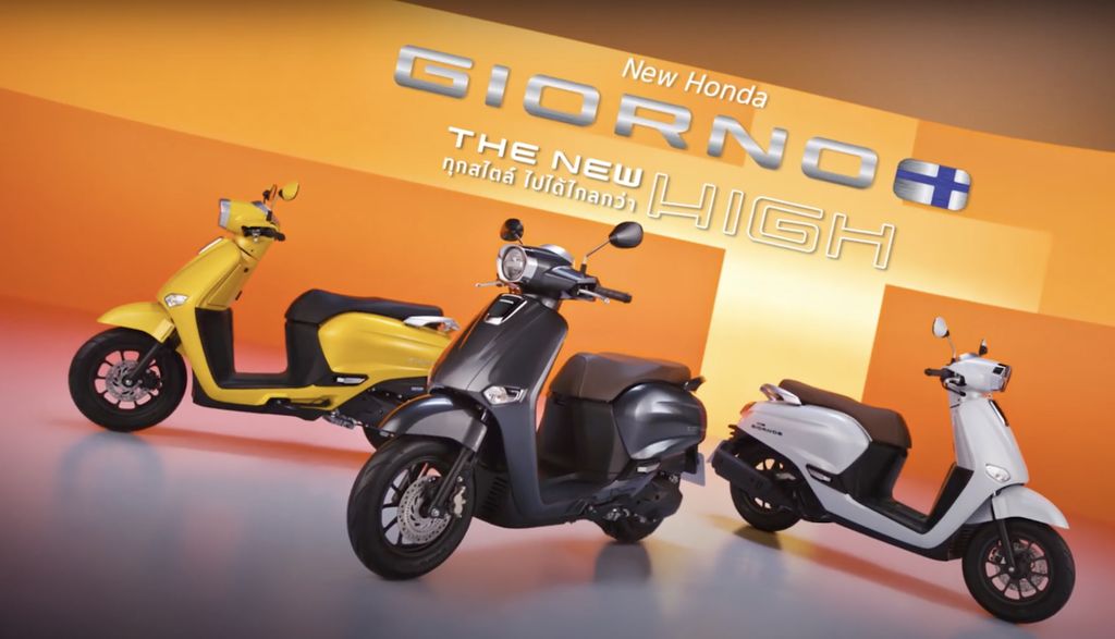 New Honda Giornio+. (Dok. AP Honda Thailand)