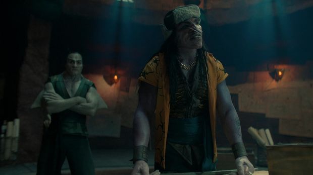 Cuplikan adegan di dalam serial One Piece Live Action di Netflix.