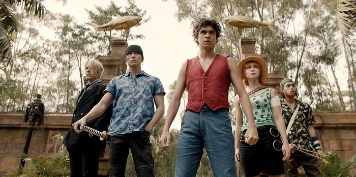 Cuplikan adegan One Piece Live Action.