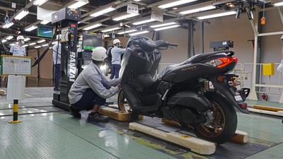 Intip Dapur Produksi Motor Yamaha, Tiap Jam Lahir 90 Unit Nmax Baru