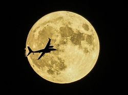 Potret Fenomena Super Blue Moon di Langit Berbagai Negara