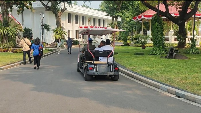 Prabowo di Istana