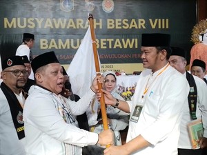 Riano Ahmad Kembali Jadi Ketua Bamus Betawi, Foke Ketua Dewan Kehormatan