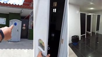 Toilet yang tampak kecil ternyata besar. Foto: Bored Panda