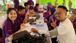 Saat Nur Asia Uno Ajak Ibu-ibu Hidup Sehat