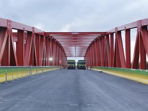Uji Laik Jembatan Sei Wampu, Binjai-Pangkalan Brandan Cuma 48 Menit