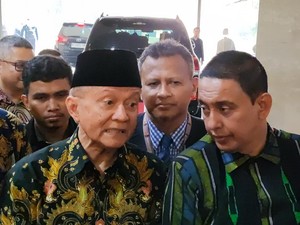 Anwar Abbas Temui Panji Gumilang di Bareskrim Usai Gugatan Rp 1 T Dicabut