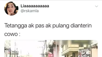 Tetangga adalah cctv berjalan. Foto: Instagram/statuslucu_official